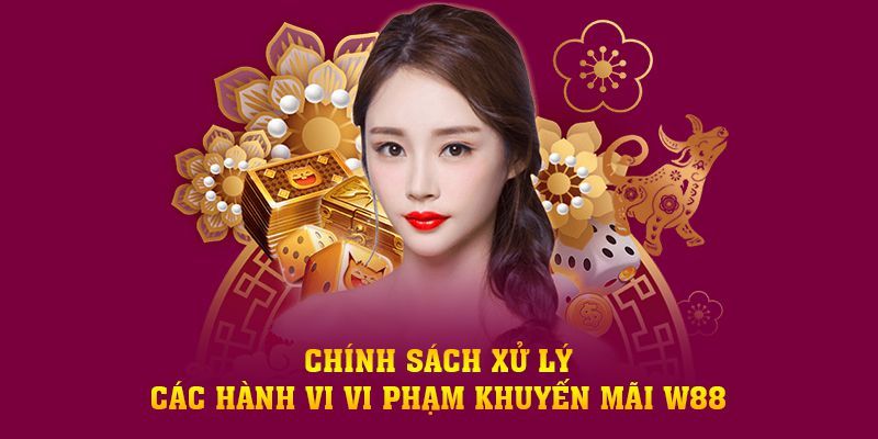 Những chính sách liên quan về khuyến mãi W88